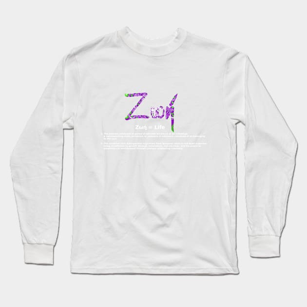 GREEK LIFE Long Sleeve T-Shirt by joancaronil